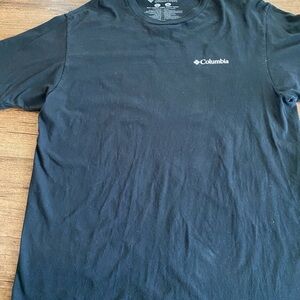 Columbia Men's Black T-Shirt L